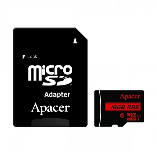 Apacer R85 16GB Micro SD Memory Card Class 10 With Adapter